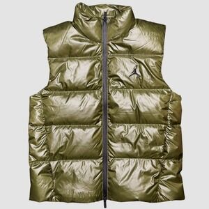 Nike Air Jordan M Flight Therma-Fit Vest Down-Fill FV7273-222 NWT $165